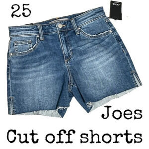 Joe’s blue denim cut off jeans size 25 atwater wash